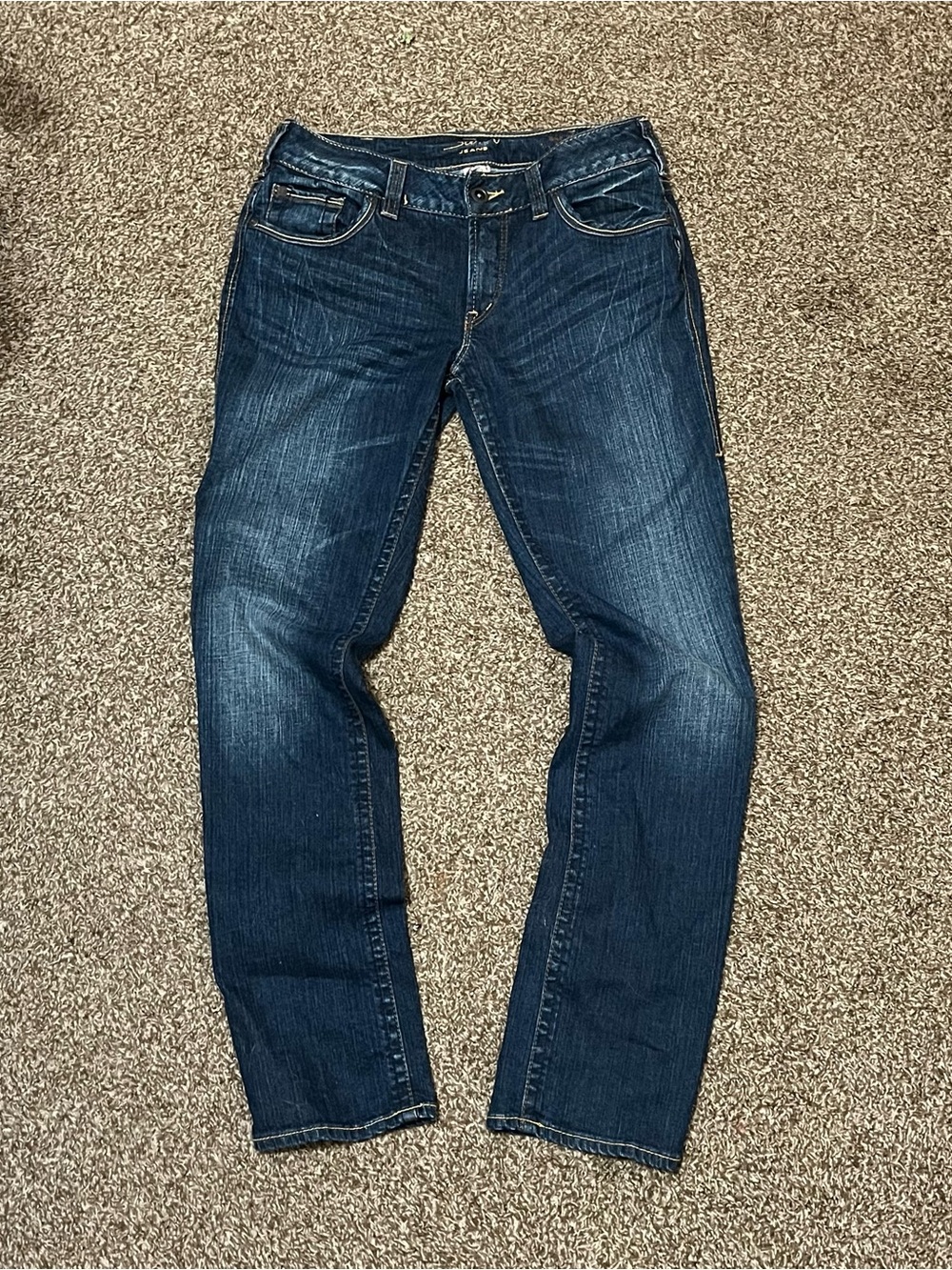 Silver Jeans Men's Medium Indigo Straight Leg Jeans